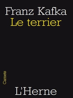 cover image of Le terrier